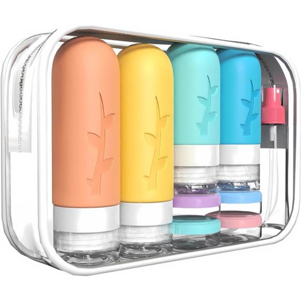 18pack Travel Bottles For Toiletries,Tsa Approved Silicone Travel Containers